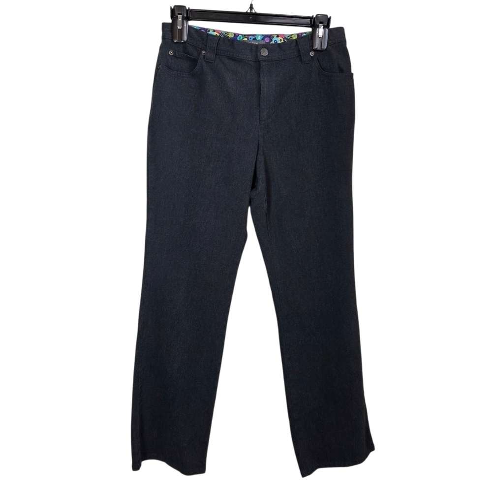Liz Claiborne Black Wide Leg Pants Size 12